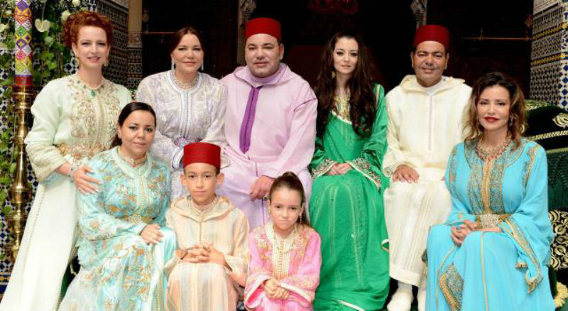 صورة العائلة الملكية المغربية تحتفل اليوم بهذه الذكرى