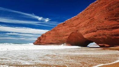 صورة قرية “ميرلفت”.. أفضل وجهة سياحية بجنوب المغرب