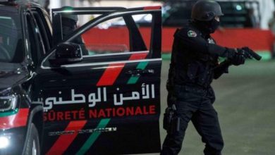 صورة حقيقة وجود قطاع طرق بين مدينتي الدارالبيضاء ومراكش