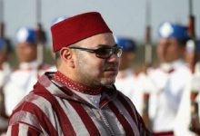 صورة برقية تعزية من الملك إلى أفراد أسرة المرحوم الشوبي