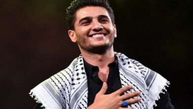 صورة محمد عساف يستقبل مولوده الأول ويطلق عليه اسم “ريان”