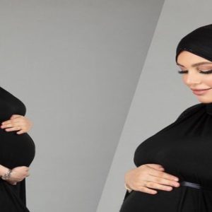 نهيلة "باربي" تخضع لجلسة تصوير قبل وضع مولودتها "ميرال"-فيديو