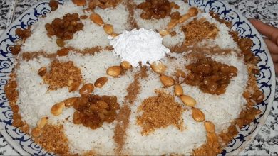 صورة أسهل طريقة لتحضير سفة الأرز