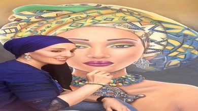 صورة معرض فردي لأطفال “زحيليكة”.. الفنانة التشكيلية فاطنة شعنان تتبرع بجميع مداخيل مبيعاتها الفنية