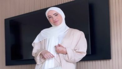 صورة زوجة حاتم “أش كاين” تقرر ارتداء الحجاب -صورة