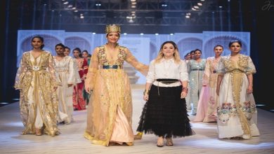 صورة مريم بلخياط تبهر العالم في عرض الأزياء الهندي العالمي “GLOBAL INDIA COUTURE WEEK”