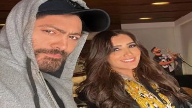صورة ما الذي يجمع بين تامر حسني ومي عمر؟