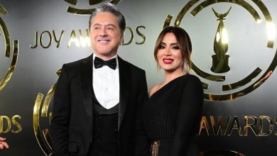 صورة مروان خوري وزوجته أفضل ثنائي بـ “Joy Awards”-فيديو