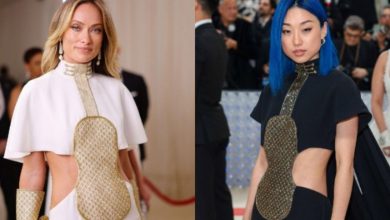 صورة بنفس الفستان.. أوليفيا وايلد ومارجريت زانج تثيران الجدل في الـ “Met Gala”
