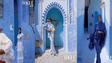 صورة من شفشاون.. عارضة الأزياء العالمية حليمة عدن تتصدر غلاف مجلة”Vogue”