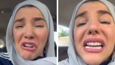 صورة صانعة المحتوى “لمى الأصيل” تنهار بسبب زواج زوجها عليها -فيديو
