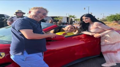 صورة إلى جانب الحطاب وبوبكر.. فاتي جمالي تعلن انتهاء تصوير فيلم”لي وقع فمراكش يبقا فمراكش”