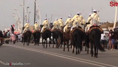 صورة بالفيديو.. أجواء عروض التبوريدة بموسم مولاي عبد الله أمغار