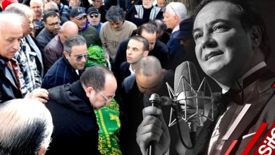صورة في جو حزين.. لحظة دفن الفنان عبدو شريف بالبيضاء -فيديو