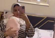 صورة مضاعفات ما بعد الولادة تُتعب صوفيا أولحيان -صورة