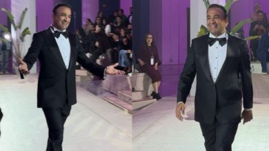 صورة رشيد الوالي “عارض أزياء” في “Fashion Show” سعد لمجرد وعصام وشمة