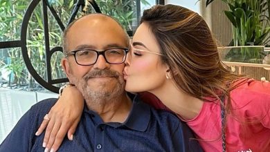 صورة مريم لبيض: “أول عيد ميلاد يمر دون صوتك بابا”