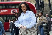 صورة من لندن.. دنيا بطمة تذهل جمهورها بإطلالة جديدة -صور