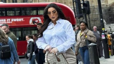 صورة من لندن.. دنيا بطمة تذهل جمهورها بإطلالة جديدة -صور