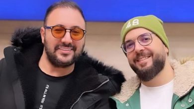 صورة “إيكو” يروج لـ “إهدى حبة” دعما لصديقه الدوزي -صورة