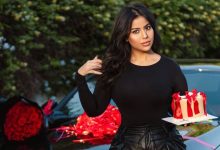 صورة مريم لكرع تهدي نفسها سيارة فاخرة في عيد ميلادها