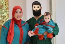 صورة سارة أبوجاد تكشف لأول مرة ملامح نجلتها