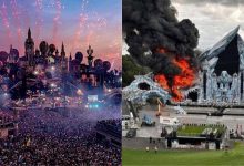 صورة 48 ساعة قبل الافتتاح.. النيران تلتهم المسرح الرئيسي لمهرجان “Tomorrowland 2025”