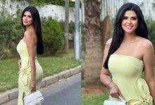 صورة سلمى رشيد تخطف الأنظار بإطلالة صيفية مثيرة -صور