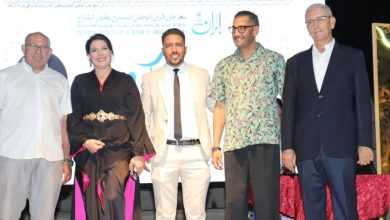 صورة تكريم مونية لمكيمل ويوسف الجندي في افتتاح مهرجان “إثران” للمسرح