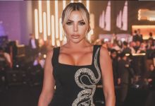 صورة سقوط جزء من سقف فندق يرسل رزان مغربي إلى المستشفى