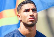 صورة أشرف حكيمي وسط زوبعة!