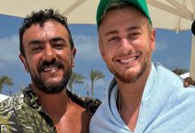 صورة سعد لمجرد يلتقي أحمد العوضي في الساحل الشمالي ويشيد بموهبته وحضوره