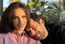 صورة إيمان الباني تخطف الأنظار في جولة بحرية مع صغيرتها “ميراي” -فيديو