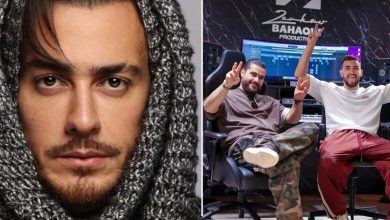 صورة سعد لمجرد يهنئ زهير بهاوي وناصيف زيتون بعد إصدار “يا مسافر”
