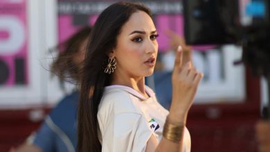 صورة هند الزيادي تكشف حقيقة خضوعها لعملية تجميلية -صورة