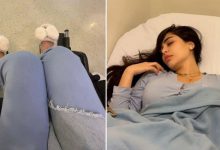 صورة نقل جليلة إلى المستشفى في بيروت بعد إصابتها بتسمم