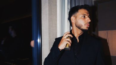 صورة “ماعز” يدخل الاستوديو لتسجيل أحدث أغانيه -فيديو