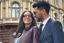 صورة إيمان الباني تدعم زوجها مراد يلدريم قبل انطلاق “ورود وذنوب”