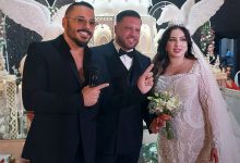 صورة رامي عياش يزف عروسين مغربيين بالناظور -صور