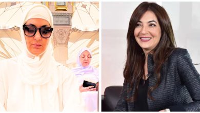 صورة حنان الفاضيلي تؤدي مناسك العمرة -فيديو