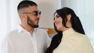 صورة كوثر تيسية و”Mocci” ينتظران مولودهما الأول