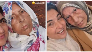 صورة ابتسام شكارة تكشف تدهور حالة والدتها مع مرض الزهايمر -صورة