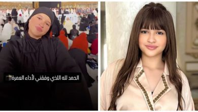 صورة انتقادات تطال لينا أَكدور بسبب طريقة ارتدائها الحجاب أثناء العمرة -صورة