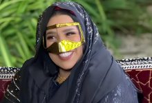 صورة شيماء سيف تؤدي مناسك العمرة وتطل بالنقاب