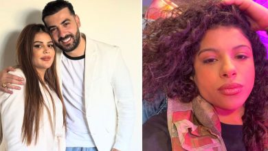 صورة “لاكامورا” تهنئ فاطمة الزهراء لحرش بعد رجوعها لزوجها -صورة