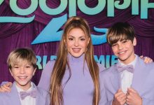 صورة “شاكيرا” تخطف الأنظار رفقة أطفالها في العرض ما قبل الأول لفيلم “Zootopia 2”