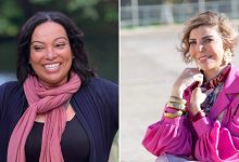 صورة أهريش تهنئ لطيفة أحرار بعد التحاقها بفئة أساتذة التعليم العالي