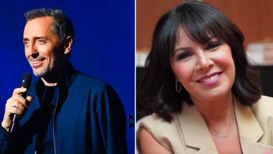 صورة منى فتو تحضر عرض جاد المالح في باريس وتدعمه بحماس