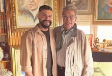 صورة لقاء فني وإنساني يجمع عصام سرحان بعبد الوهاب الدكالي