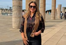 صورة ليلى علوي تعبر عن سعادتها بزيارة المغرب -صورة